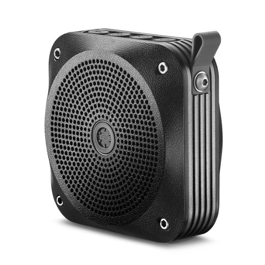 Bluetooth Speaker, New Trent 4.5W Output Bluetooth Portable Wireless Speaker with Built in Microphone for Handfree Phone Call [Black]