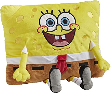 Pillow Pets Nickelodeon Spongebob Squarepants Stuffed Animal Toy (03202506K)