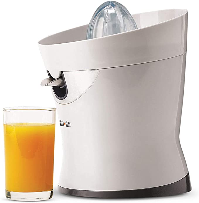 Tribest Citristar Juicer with Easy Clean Stainless Steel Screen, Powerful Motor, Quiet Operation & Drip Free Locking Mechanism - 1 Year UK Warranty