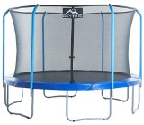 SKYTRIC Trampoline with Top Ring Enclosure System equipped with the EASY ASSEMBLE FEATURE