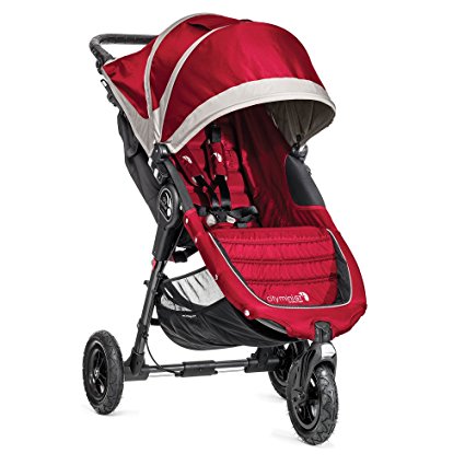 Baby Jogger 2014 City Mini GT Single Stroller, Crimson/Gray