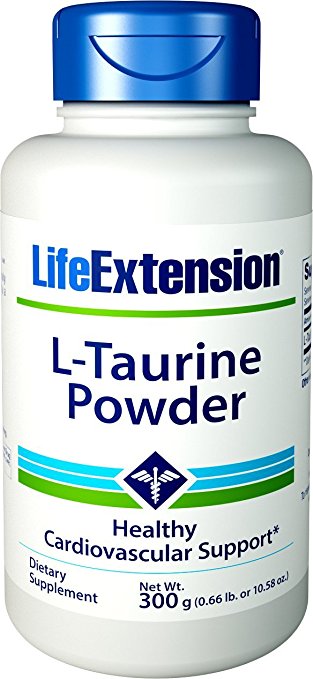Life Extension Taurine Grams Powder, 300 Gram