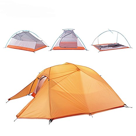 Naturehike Cloud-Up 3 Person 4 Season Ultralight Backpacking Tent