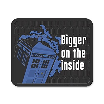 Doctor Who Tardis Bigger on the Inside Welcome Mat
