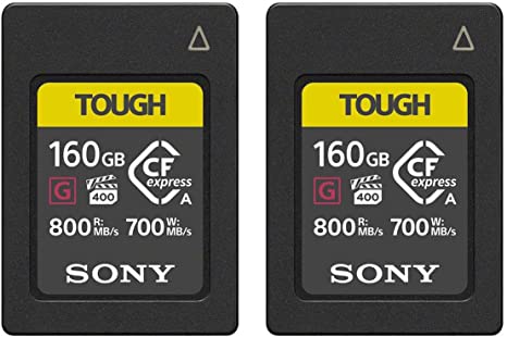 Sony CFexpress Type A 160GB Memory Card (2-Pack) Bundle (2 Items)