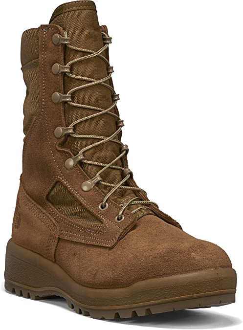 B Belleville Arm Your Feet Men's 500 USMC Waterproof Combat Boot (EGA)