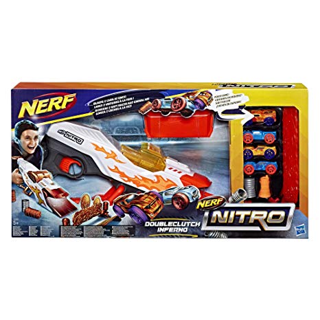 Nerf DoubleClutch Inferno Nitro Toy