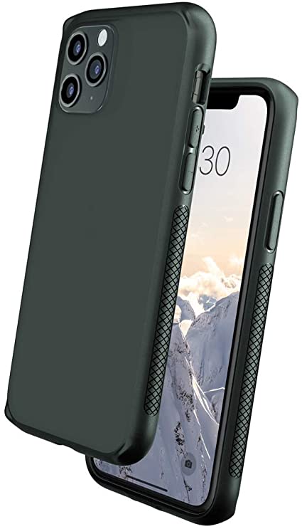 Caudabe Synthesis iPhone 11 Pro [Slim], [Rugged], [Protective] iPhone 11 Pro Case (Forest Green)