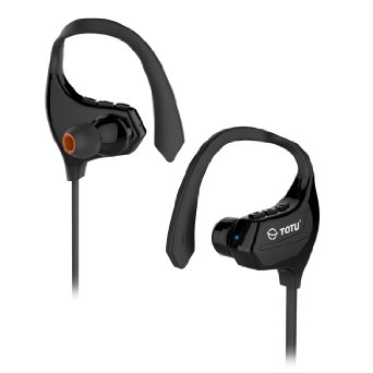 TOTU BT-2 V41 Bluetooth Headphones Wireless Music Stereo Sports Headset - Black