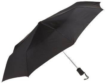 Lewis N Clark 413-Black-One Size Automatic Travel Umbrella