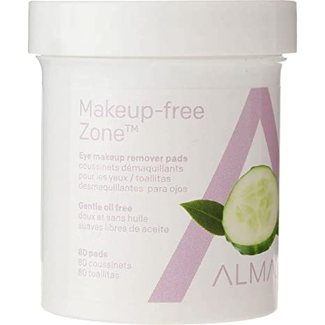 Almay Eye Makeup Remover Pads, Oil Free, Pack Of 2(80 pads each)