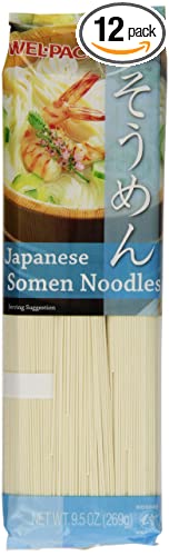 Welpac Somen Noodles, 9.5 Ounce (Pack of 12)