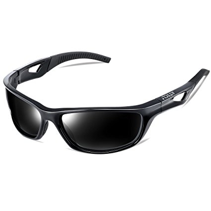 ATTCL Men's Sports Polarized Sunglasses Glasses for Men Cycling Driving Golf Ultra-light