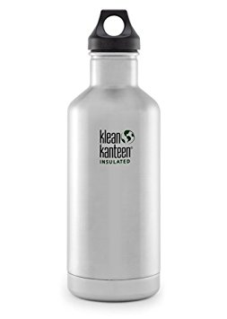 Klean Kanteen Classic Insulated Stainless Steel Bottle With Loop Cap