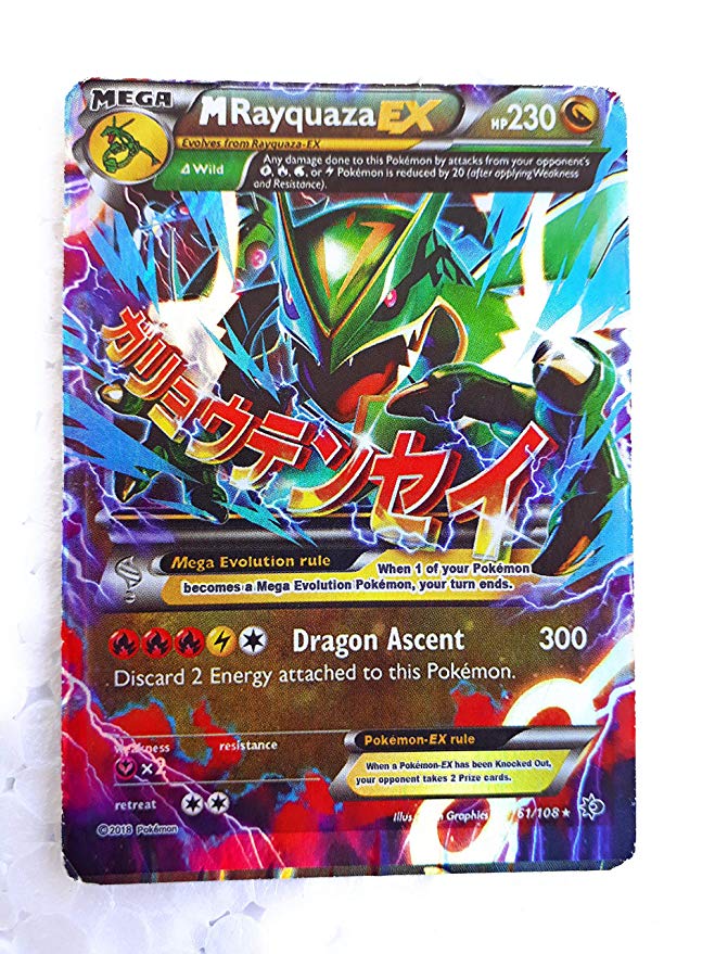 Pokemon Card XY Mega Battle Deck (60) M Rayquaza-EX 006/018 XYD Japanese