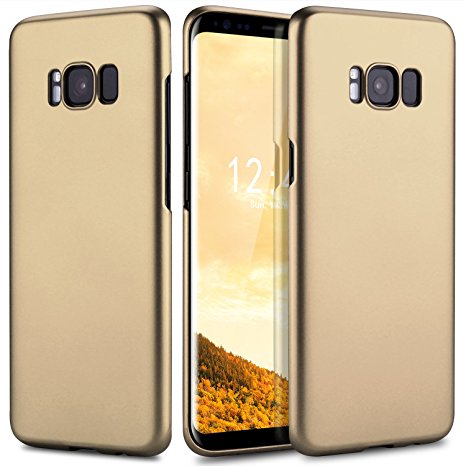 Galaxy S8 Plus Case, BASSTOP Super Slim 2 in 1 Shockproof Anti-slip TPU Cover Case with PC Hard Frame for SAMSUNG Galaxy S8 Plus 6.2 inch (Gold)