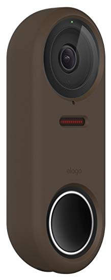 elago Nest Hello Case [Dark Brown] - [Full Cover Protection][Night Vision Compatible] [Durable Material] [UV Light Resistant][Easy Installation][Patent Pending]