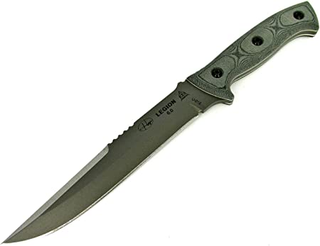 TOPS Knives Hazen Legion 6.0 Tactical Fixed Blade Knife HAZEN-LG