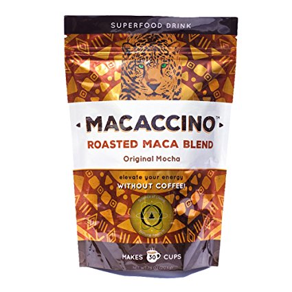 Macaccino: Original Mocha - The Premium Roasted Maca Blend, Coffee Alternative