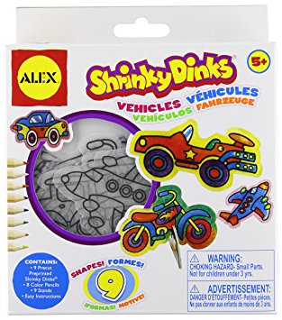 Shrinky Dinks Minis Vehicles
