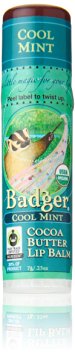 Badger Cocoa Butter Lip Balm-Cool Mint