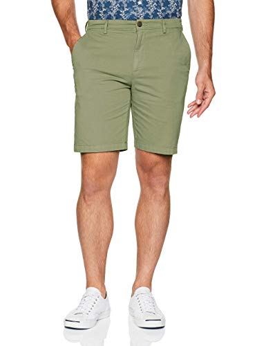 Amazon Brand - Goodthreads Men's 9" Inseam Flat-Front Comfort Stretch Chino Short