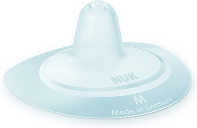 NUK Silicone Nipple Shields with Storage Box, Pack of 2