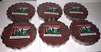 Yankee Candle Lot of 6 Mountain Lodge Tarts Wax Melts