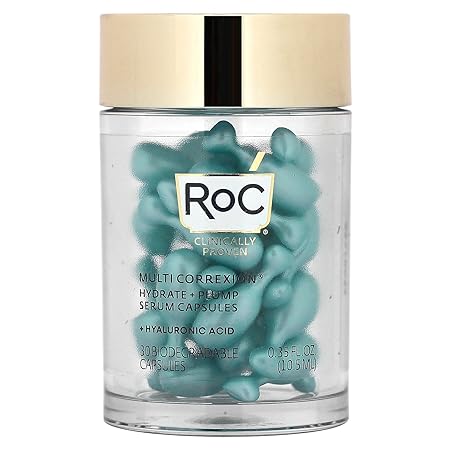 RoC Multi Correxion Hydrate   Plump Night Serum Capsules with Hyaluronic Acid (10.5 ml)