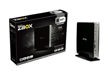 ZOTAC ZBOX  B Series BI325 Mini PC with Intel N3160 Quad-Core CPU Barebones (ZBOX-BI325-U)