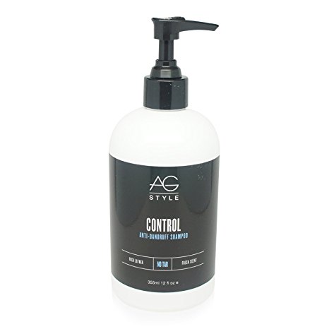 AG Hair Control Anti-Dandruff Shampoo, 12 Ounce