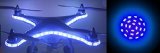 DJI Phantom 3 Pro Professional and Advanced LED Head Light  LED Decoration Night Flight Light Strip Blue Koozam Products ONLY FOR PHANTOM 3 SERIES