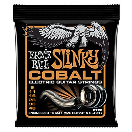 Ernie Ball Cobalt Hybrid Slinky Set, .009 - .046