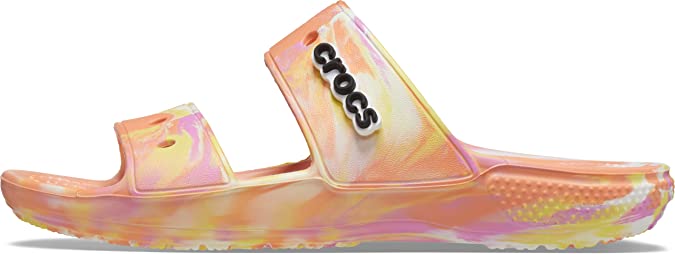 Crocs Unisex-Adult Classic Two-Strap Slide Sandals