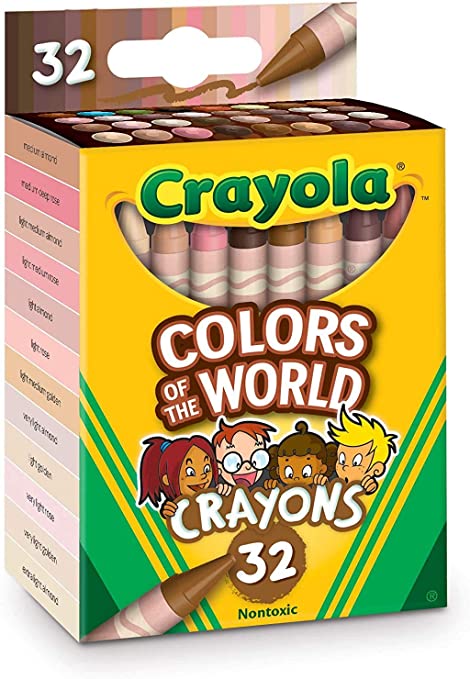 Crayola Multicultural Crayons - 32 Count