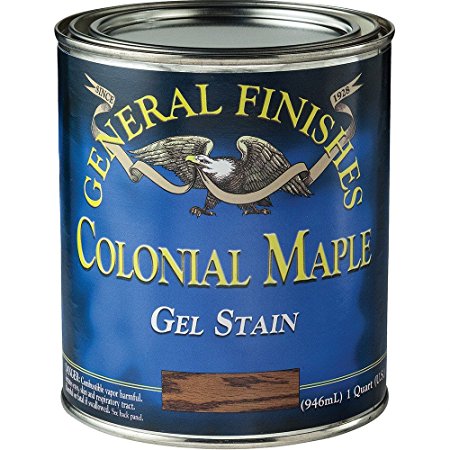 General Finishes Colonial Maple Gel Stain Quart