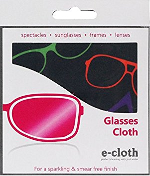 E-Cloth Sunglasses & Spectacles Microfibre Cleaning Cloth 19 x 19cm