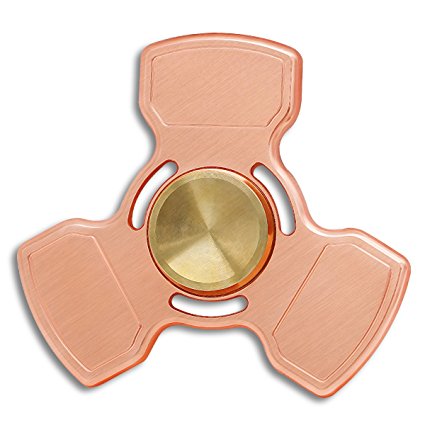 Red Copper Fidget Spinner Metal Hand Spinner Fidget Toys 5-7 Minutes Presentski