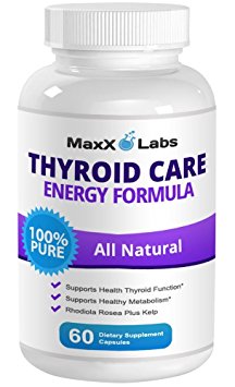 Best Thyroid Supplements - New Potent Formula Improves Thyroid Health with Fast Acting Herbal Ingredients that Boost Energy & Increase Metabolism - Thyroid Support Aids in Weight Loss - 30 Day Supply