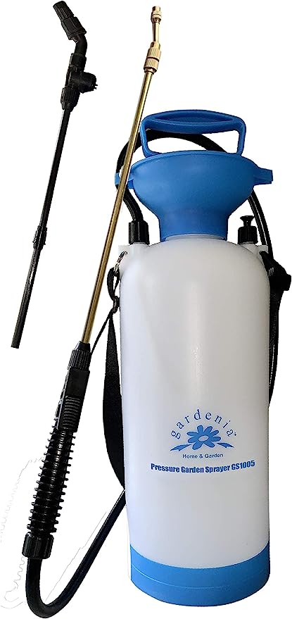 Heavy Duty Garden Sprayer Hand Pump Pressure Sprayers for Spray of Lawn Weed Killer, Fertilizer, Pesticide, Insecticide Car Wash, Home Windows