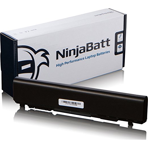 NinjaBatt Laptop Battery for Toshiba PA3831U-1BRS PA3832U-1BRS PA3833U-1BRS PA3929U-1BRS PABAS235 PABAS236 PABAS249 PABAS250 Portege R700 R705 R830 R835 R835 - High Performance [6 Cells/4400mAh/48wh]