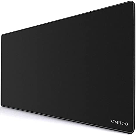 Cmhoo XXXL Gaming Mouse Pad 3mm Rubber Base Non-Slip Mouse Mat for Game/Office/Study - CA 90x40 Black