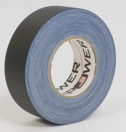 REAL Premium Grade Gaffer Tape Plus by Gaffer Power® - Made in the USA - Black 2 In X 55 Yds 11.5 mils - Heavy Duty Gaffer's Tape - Non-Reflective - Waterproof - Multipurpose - Better than Duct Tape!