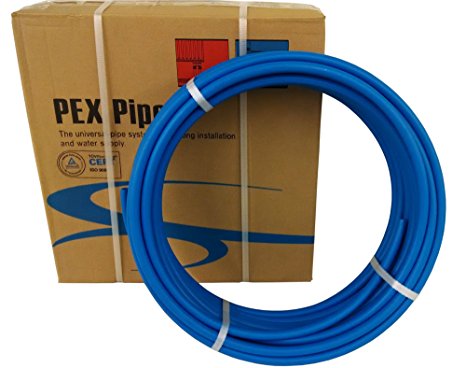 1" x 100ft Blue Pex Tubing/Pipe Pex-B 1-inch 100 ft Potable Water NonBarrier