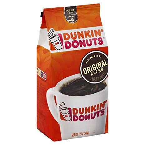 Dunkin' Donuts Original Blend Ground Coffee, 12 oz