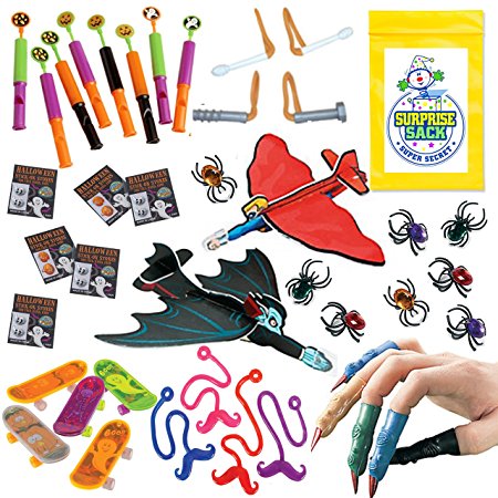 Halloween Party Favors Toy Assortment - 72 Pc‏