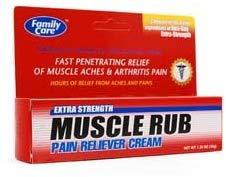 Family Care Ultra Strength Pain Relieving Muscle Rub (Pack of 2)