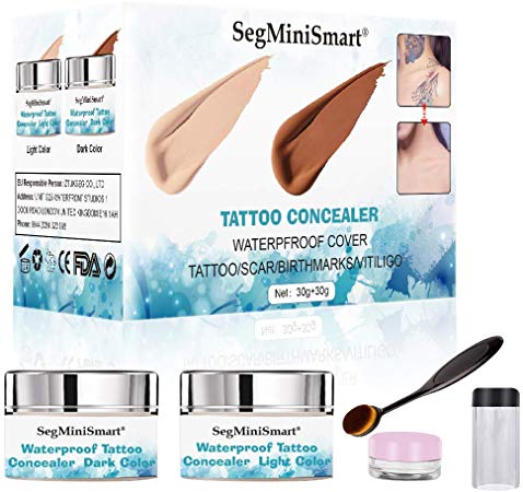 Tattoo Concealer, Scar Concealer, Tattoo Cover Up Makeup, Tattoo Cover, Body Concealer, Acne Concealer, Professional Waterproof Concealer To Cover Tattoo/Scar/Birthmarks/Vitiligo,30g 30g