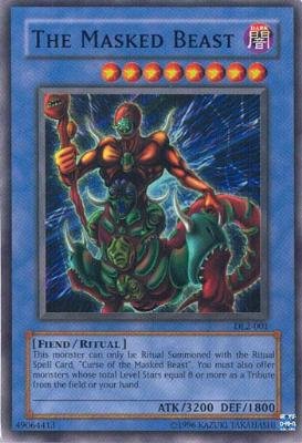 Yu-Gi-Oh! - The Masked Beast (DL2-001) - Duelist League Prize Card - Limited Edition - Super Rare