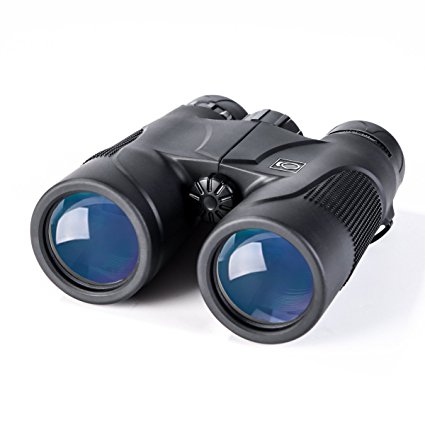 10x42 Binoculars K&F Concept Roof Prism Binocular Telescope for Bird Watching, Travelling, Outdoors, SightSeeing, Climbing,including EVA Case   Cleaning Cloth